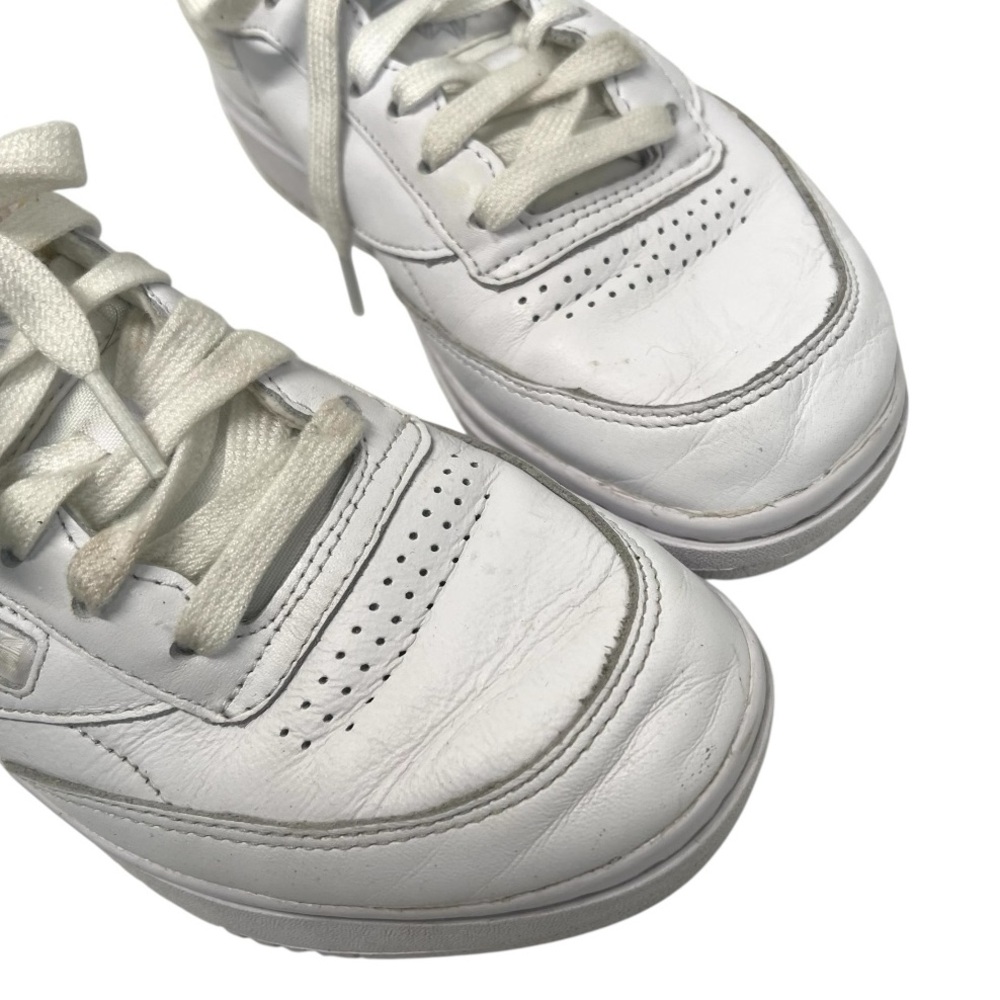 Reebok Women’s Club C White Leather Double Classic Platform Tennis Shoes 7.5 - Picture 9 of 15